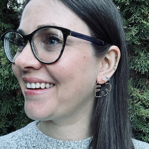 The Monstera Earrings