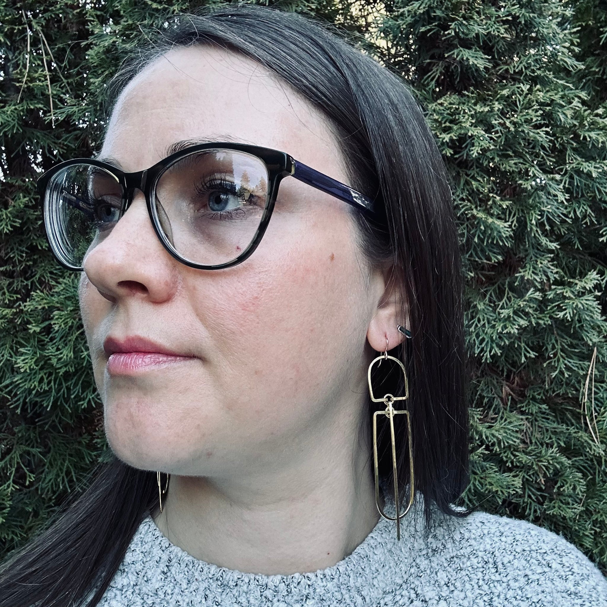 Long Scarab Earring
