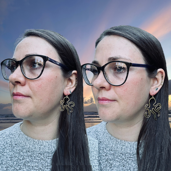 Octopus Earrings