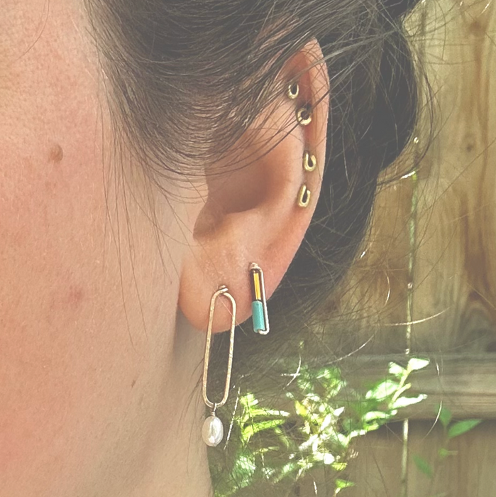 Luca Post Earrings