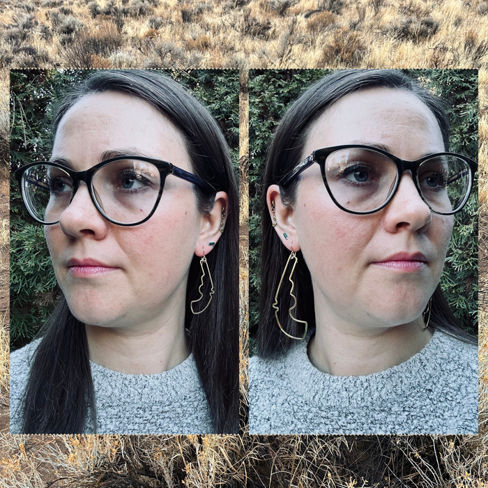 Pistol Earrings