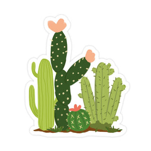Cacti Field Sticker