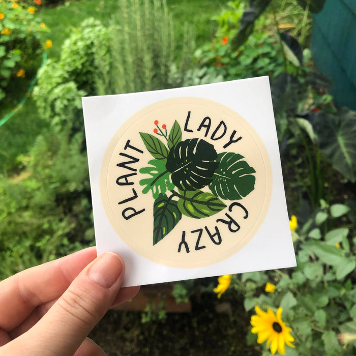 Crazy Plant Lady Sticker