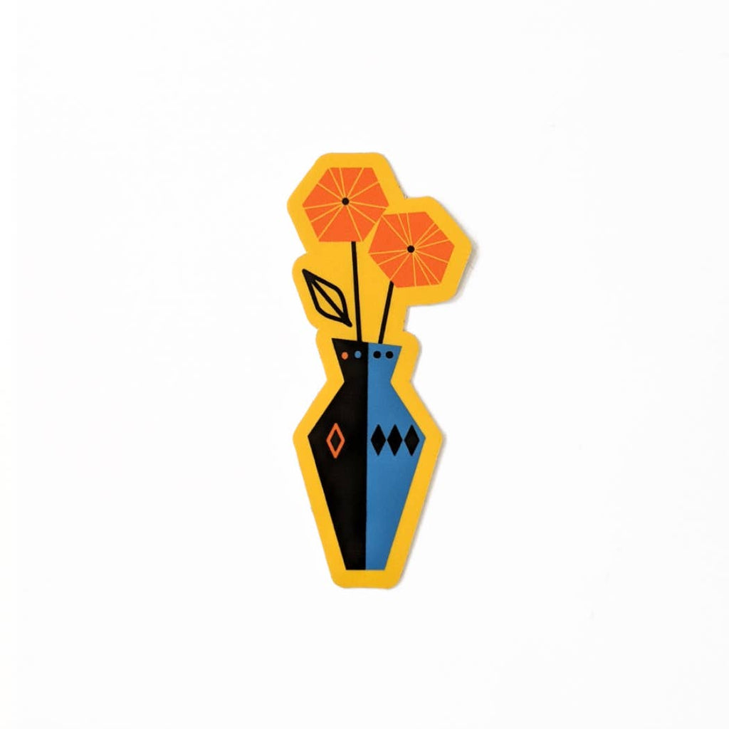 Pretty Vase Vinyl Sticker