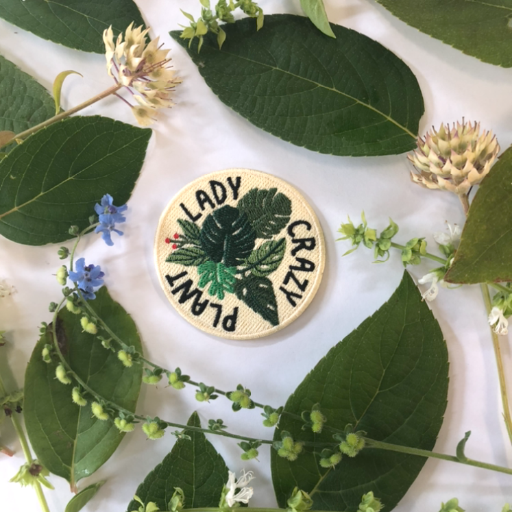 Crazy Plant Lady Patch