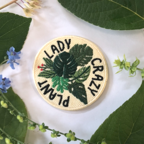 Crazy Plant Lady Patch