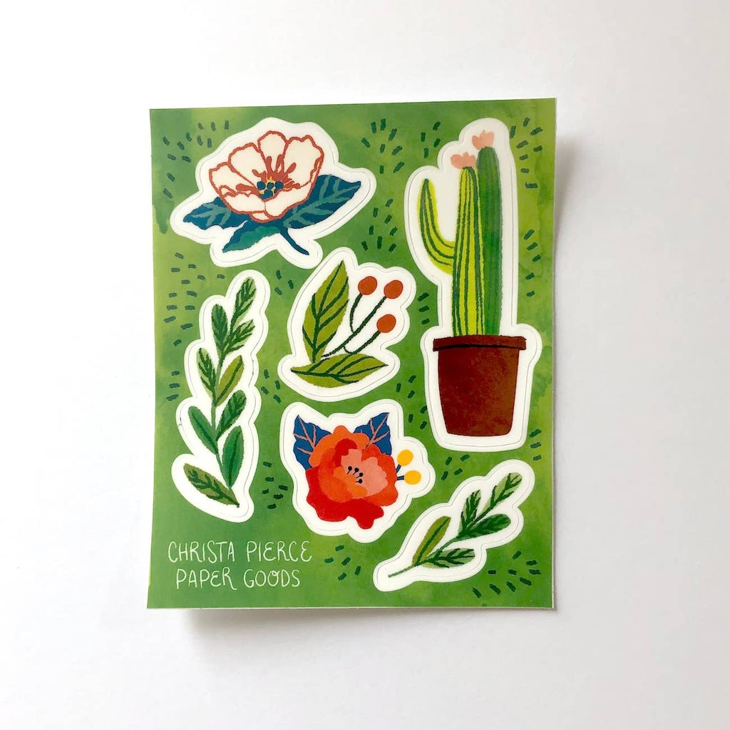 Plant Sticker Sheet