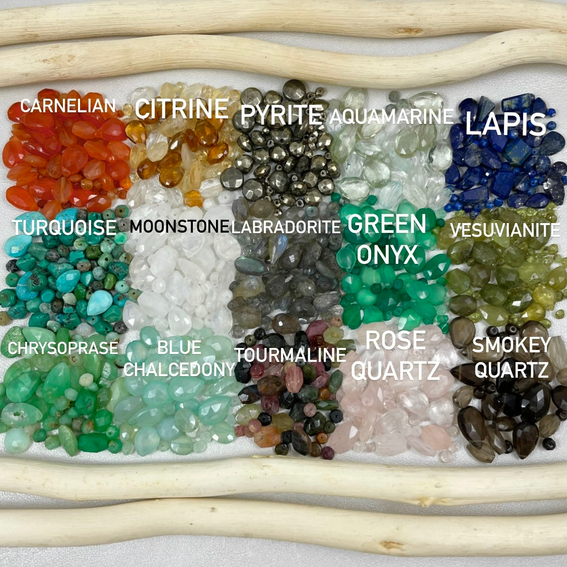 Stone Drop Post Earring