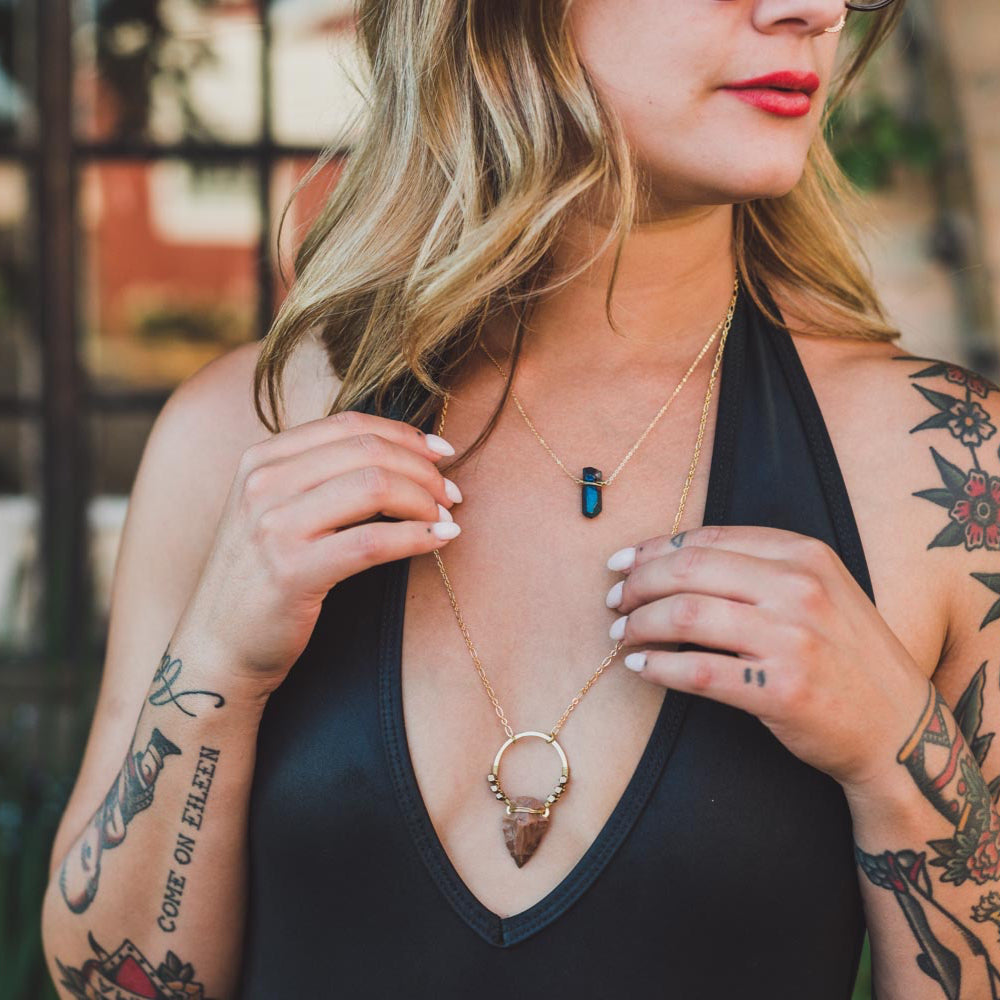 Quartz Point Necklace