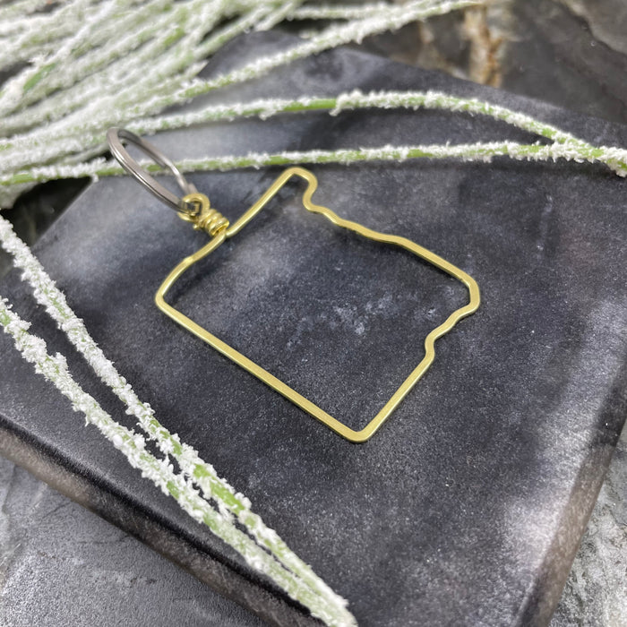 Oregon Keychain