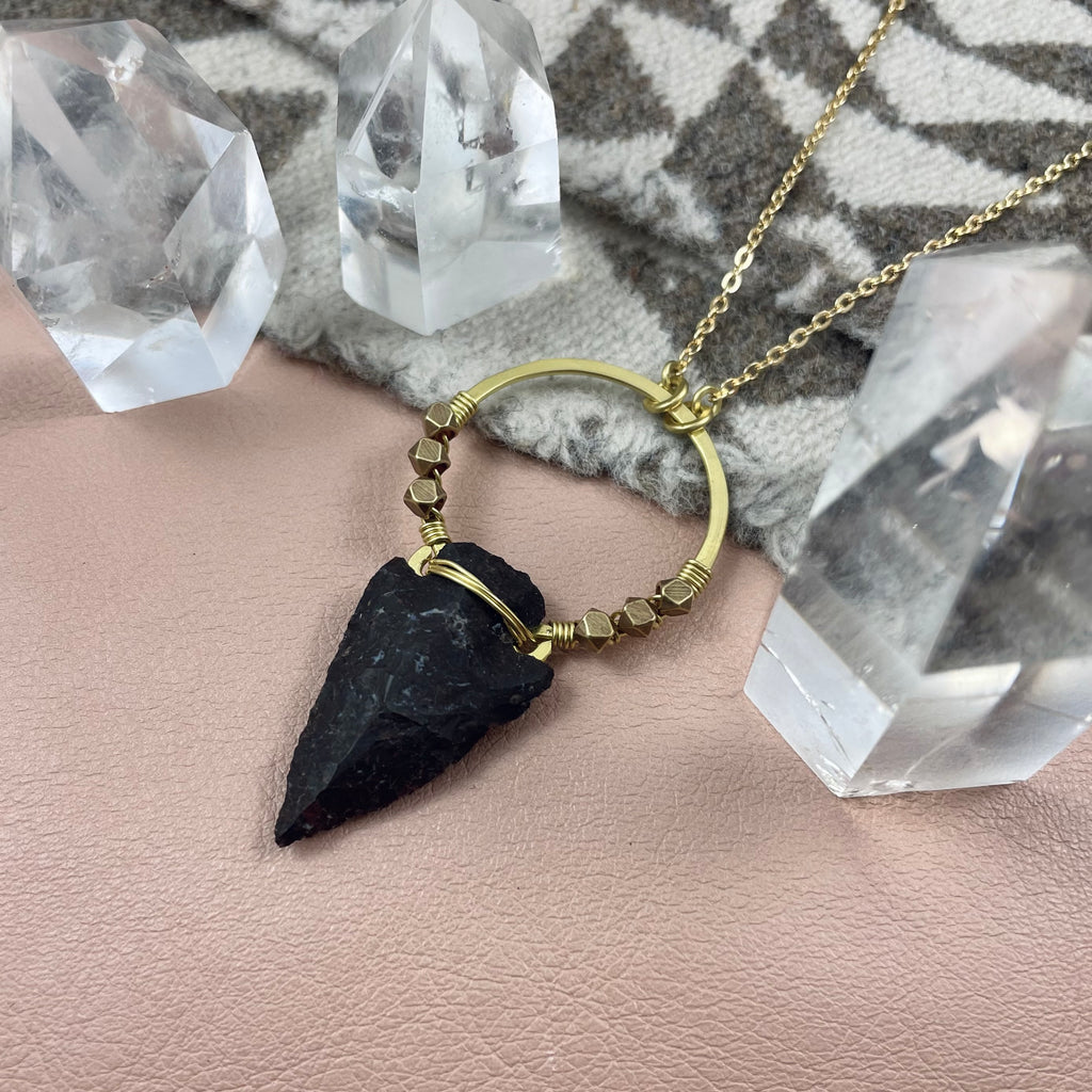 Long Arrowhead Necklace