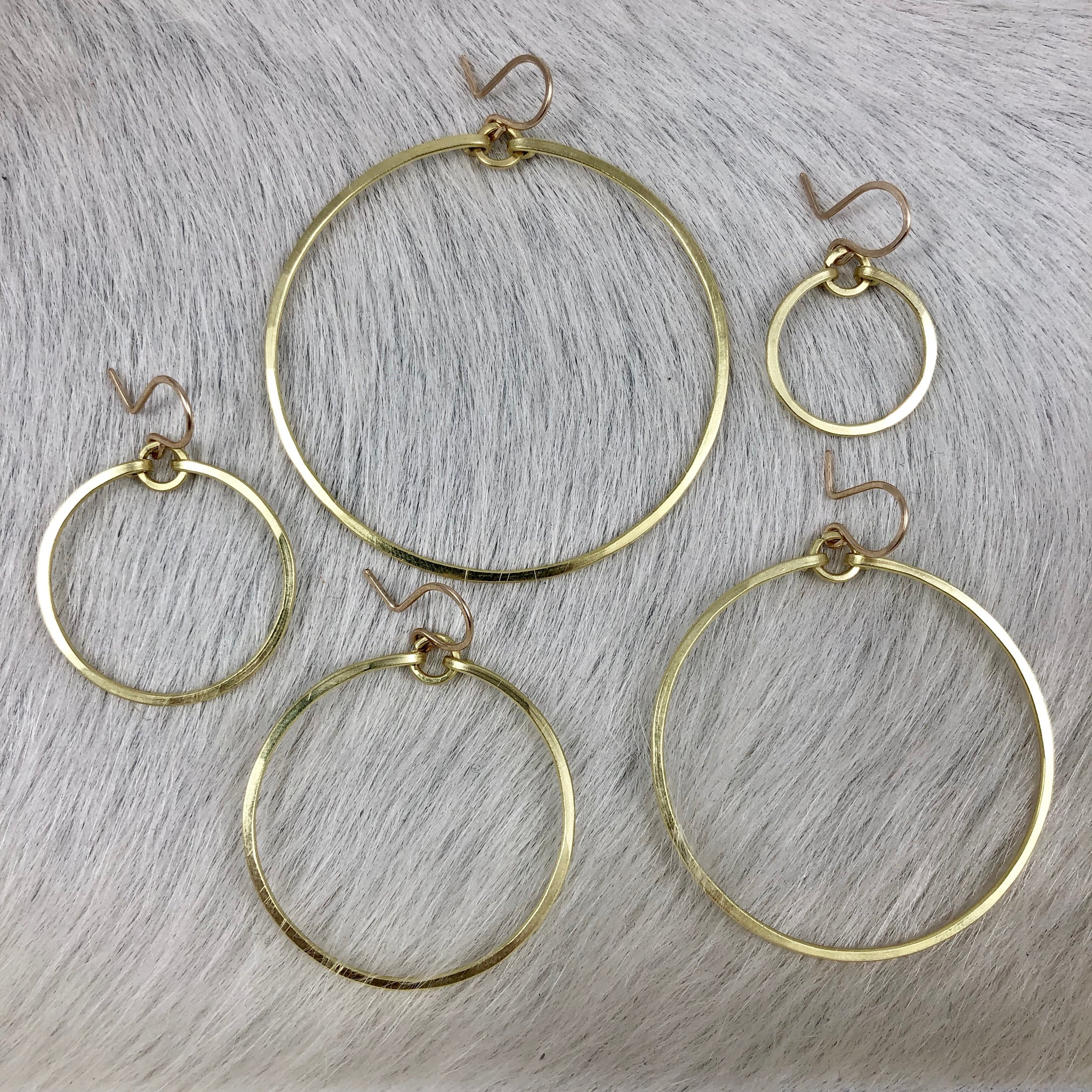 Plain Hoop Earrings (Multiple sizes!)