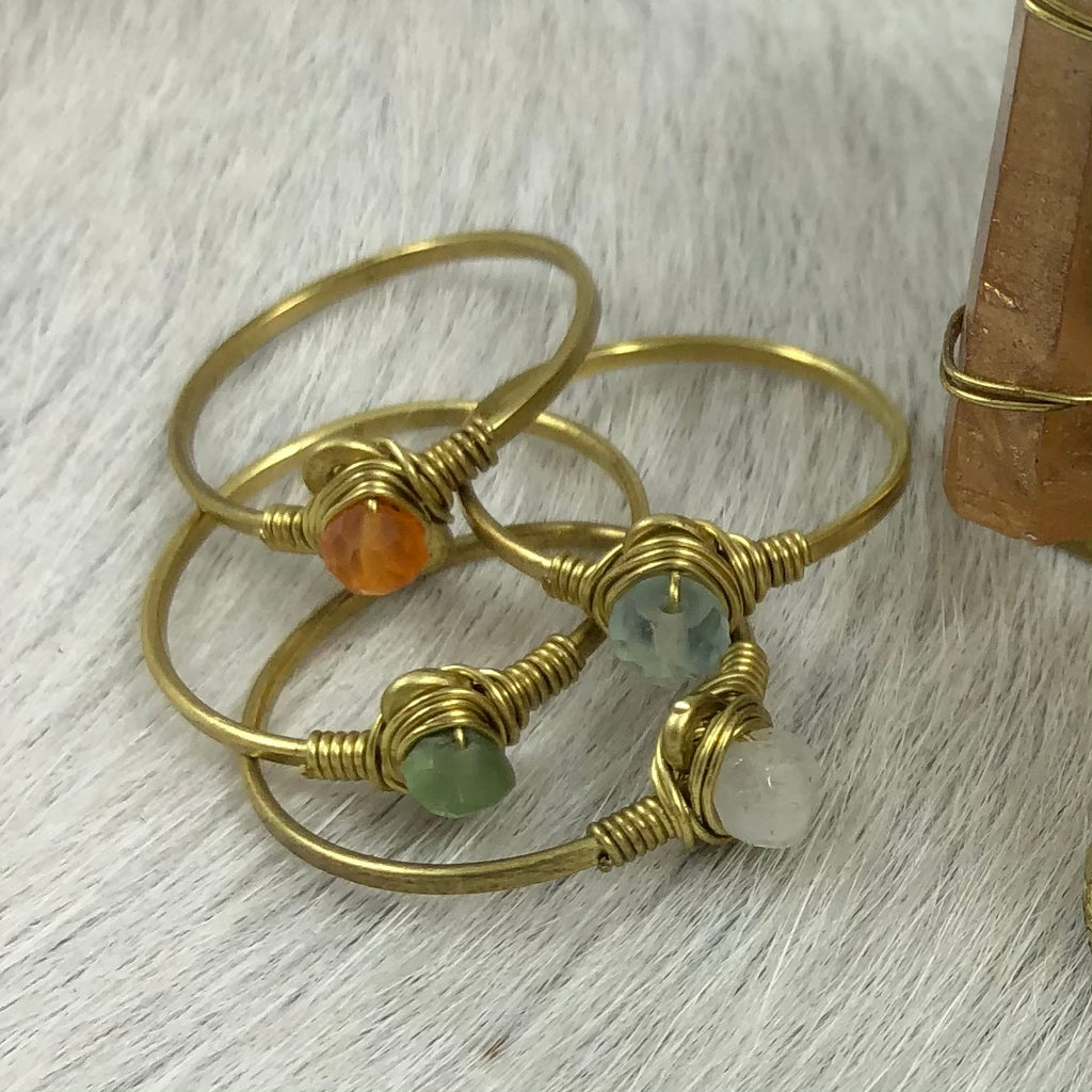 Single Stone Dainty Ring