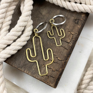 Cactus Keychain