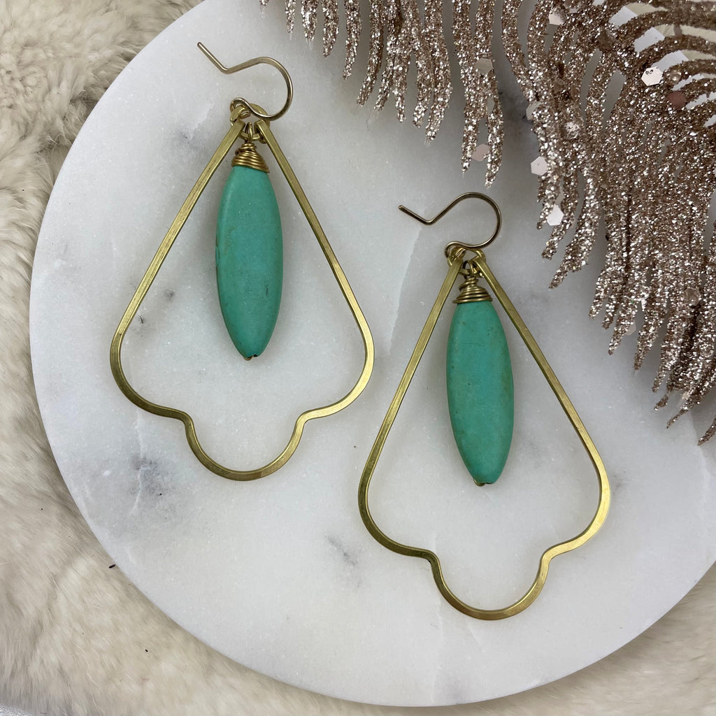 Bell and Marquise Earring