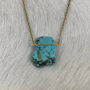 Magnesite Chunk Necklace