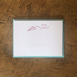 Sending Love Letterpress Mini Gift Card